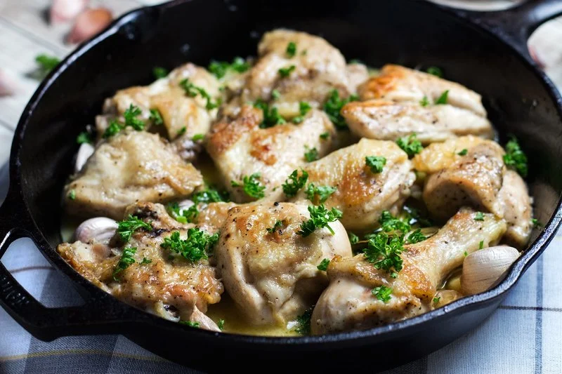 How to Make Spanish Pollo al Ajillo: Garlic Chicken