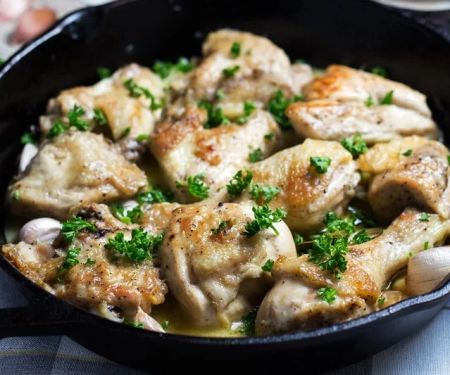 How to Make Spanish Pollo al Ajillo: Garlic Chicken