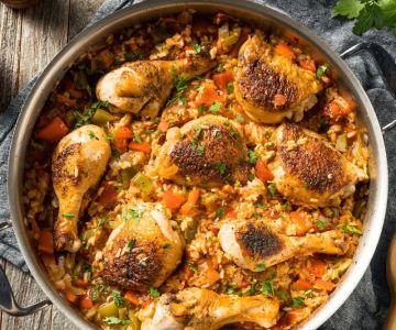 How to Make Spanish Arroz con Pollo y Verduras: Chicken and Vegetable Paella