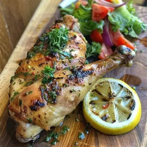 How to Make Spanish Pollo al Horno con Limón y Hierbas: Lemon Herb Roasted Chicken