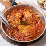 How to Make Spanish Pollo al Chilindrón con Champiñones: Chicken with Peppers and Mushrooms