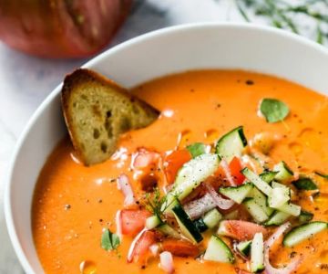 How to Make Spanish Gazpacho for Hot Summer Days