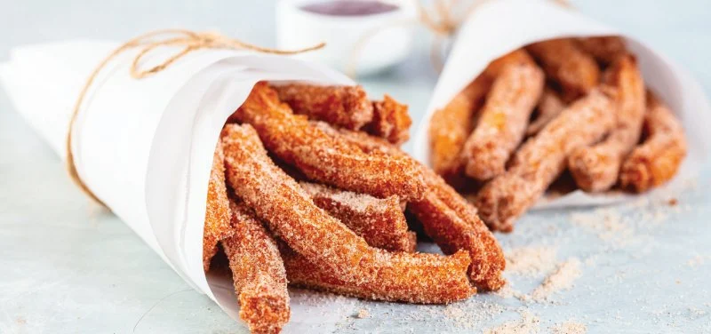 How to Make Spanish Churros con Azúcar y Canela: Cinnamon Sugar Fried Dough Recipe