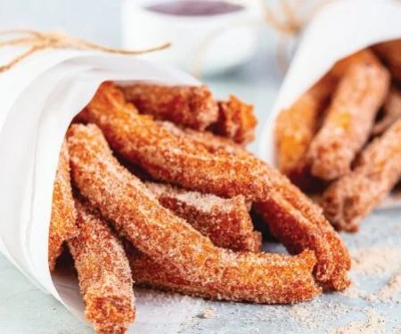 How to Make Spanish Churros con Azúcar y Canela: Cinnamon Sugar Fried Dough Recipe