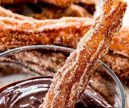 How to Make Spanish Churros with Chocolate Sauce