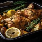 How to Make Spanish Pollo al Horno con Limón, Ajo y Hierbas: Lemon Garlic Herb Roasted Chicken