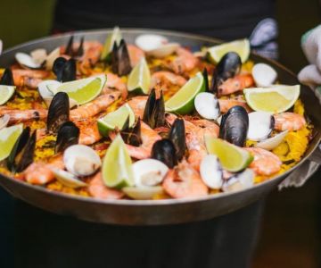 Traditional Spanish Seafood with Olive Oil and Herbs: A Culinary Delight