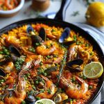 Authentic Spanish Paella with Crispy Socarrat