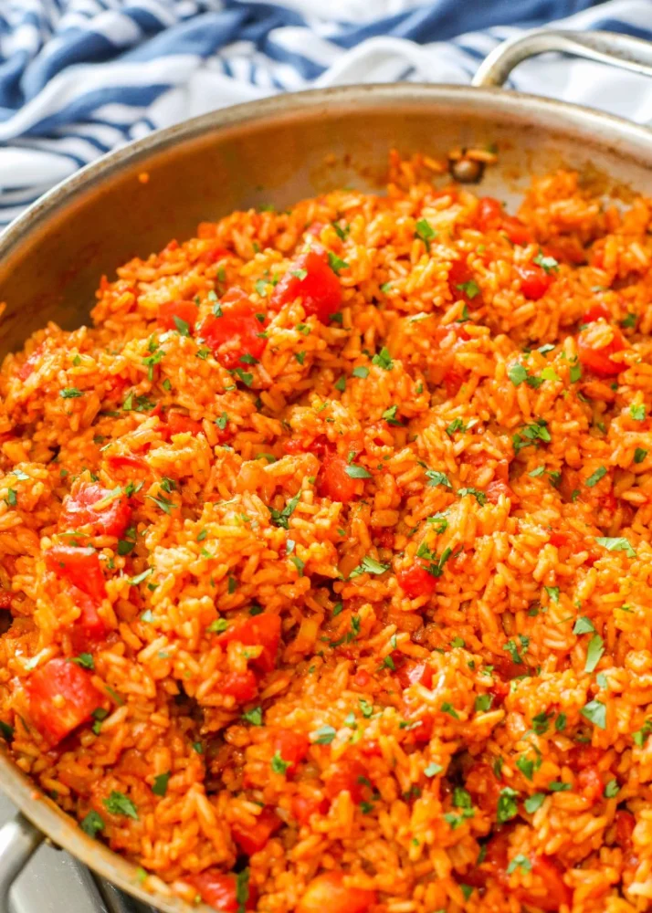 Easy Spanish Rice with Fresh Vegetables - A Simple, Flavorful Recipe