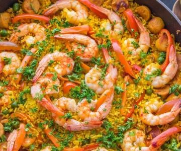 Authentic Spanish Shrimp Paella Recipe