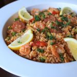 Easy Spanish Paella with Simple Pantry Ingredients