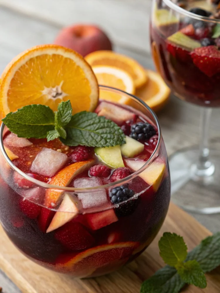 Easy Spanish Sangria with Sparkling Water: A Refreshing Twist