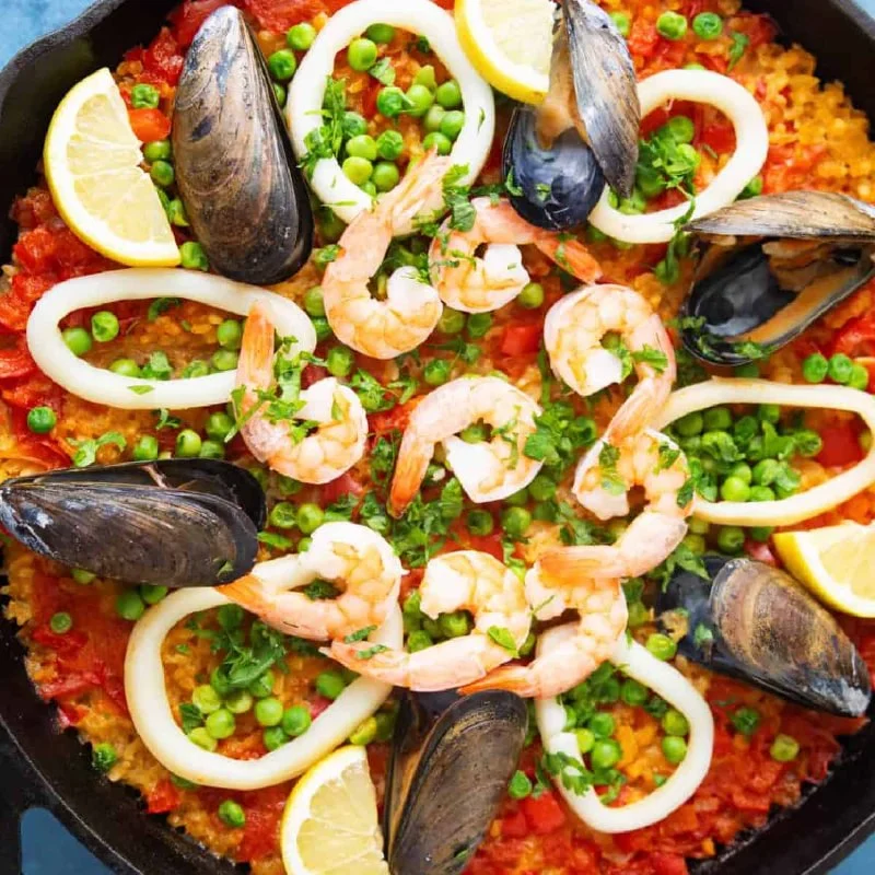 Spanish Dinner Recipes with Fresh Seafood