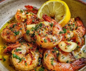 Authentic Spanish Garlic Shrimp with Saffron