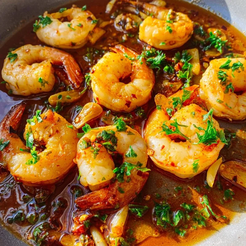 Authentic Spanish Seafood with Garlic and Olive Oil | Classic Recipe