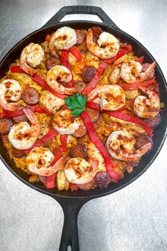 Easy Spanish Paella Without Special Equipment