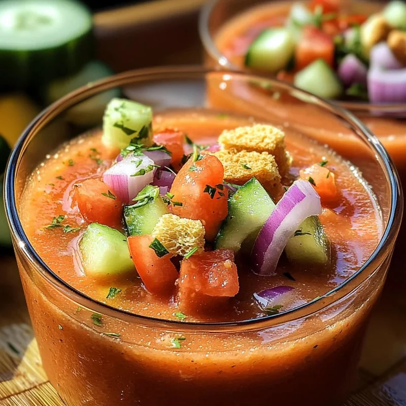 Easy Spanish Gazpacho for Summer Gatherings