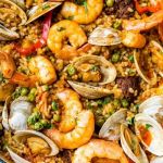 Easy Spanish Seafood Paella with Frozen Seafood