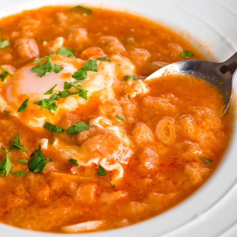 Traditional Spanish Garlic Soup (Sopa de Ajo) Recipe