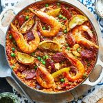 Traditional Spanish Rice with Rabbit and Snails: A Classic Spanish Dish