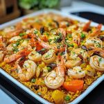 Traditional Spanish Seafood with Fresh Parsley – A Delicious Spanish Delight