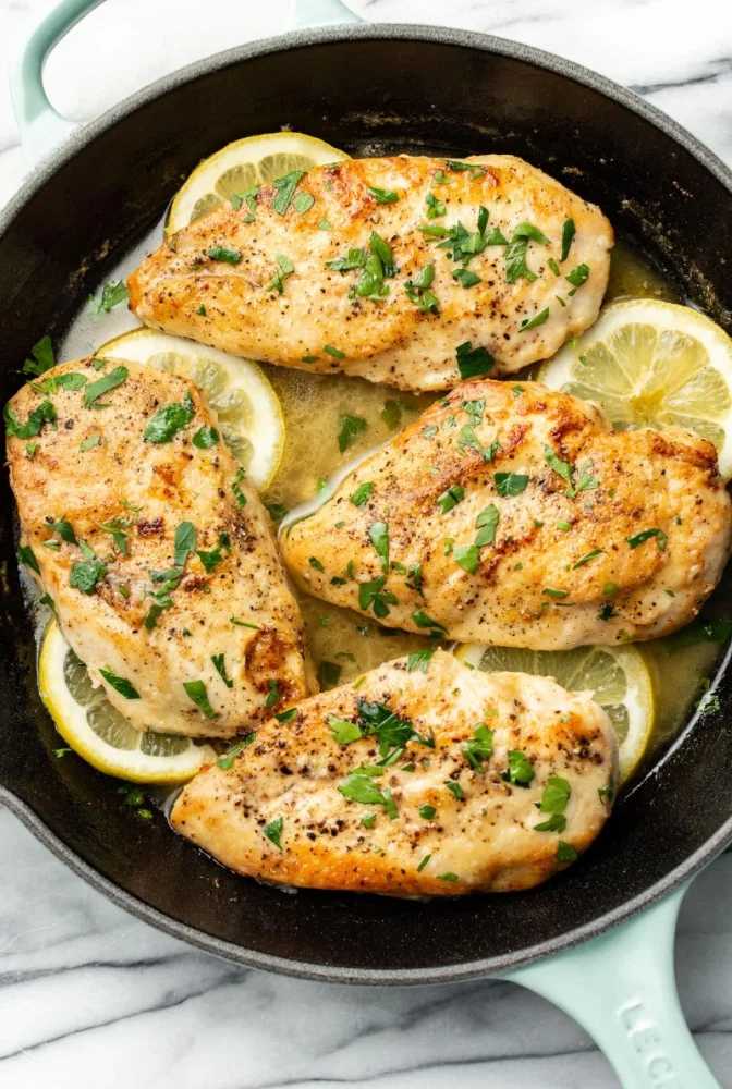 Easy Spanish Chicken with Garlic and Lemon Recipe for Home Cooking