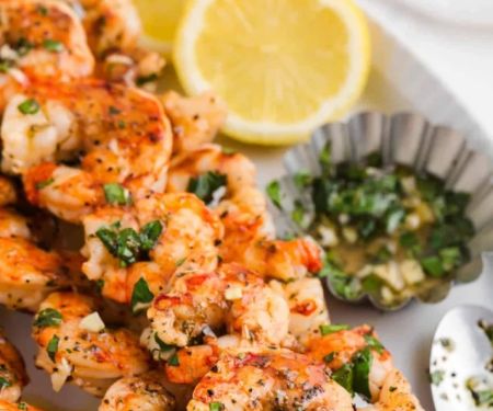 Traditional Spanish Grilled Shrimp Skewers Recipe