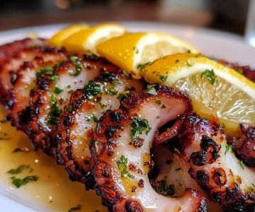 Spanish Grilled Octopus with Lemon and Sea Salt – Authentic Recipe Guide