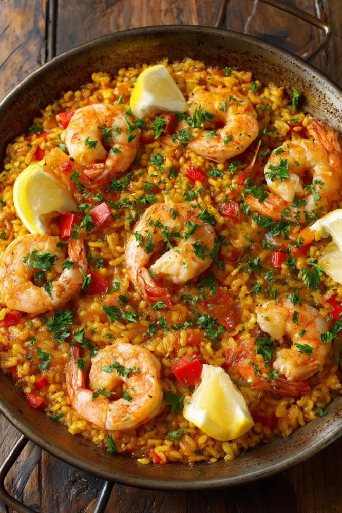 Authentic Spanish Shrimp and Rice Skillet Recipe for Flavorful Meals