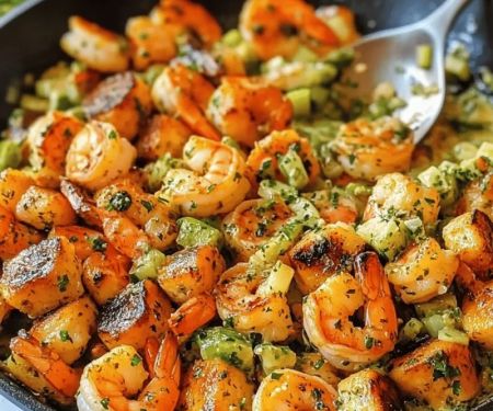 Easy Spanish Garlic Butter Shrimp Skillet Recipe for Quick Dinner