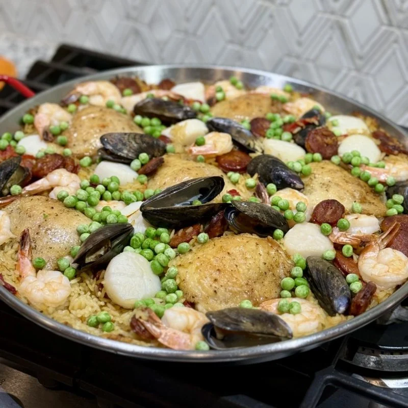Spanish Paella Recipe for Large Groups and Gatherings