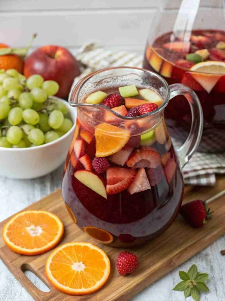 Easy Spanish Sangria for Large Parties