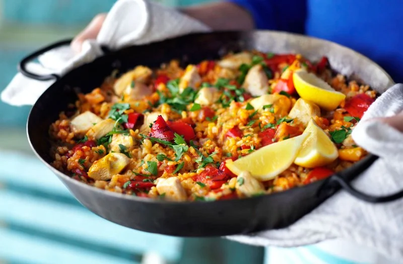 Traditional Spanish Seafood Paella on the Grill: Authentic Outdoor Cooking Guide