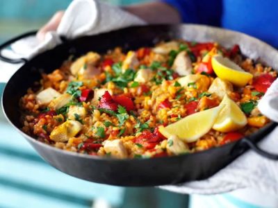 Traditional Spanish Seafood Paella on the Grill: Authentic Outdoor Cooking Guide