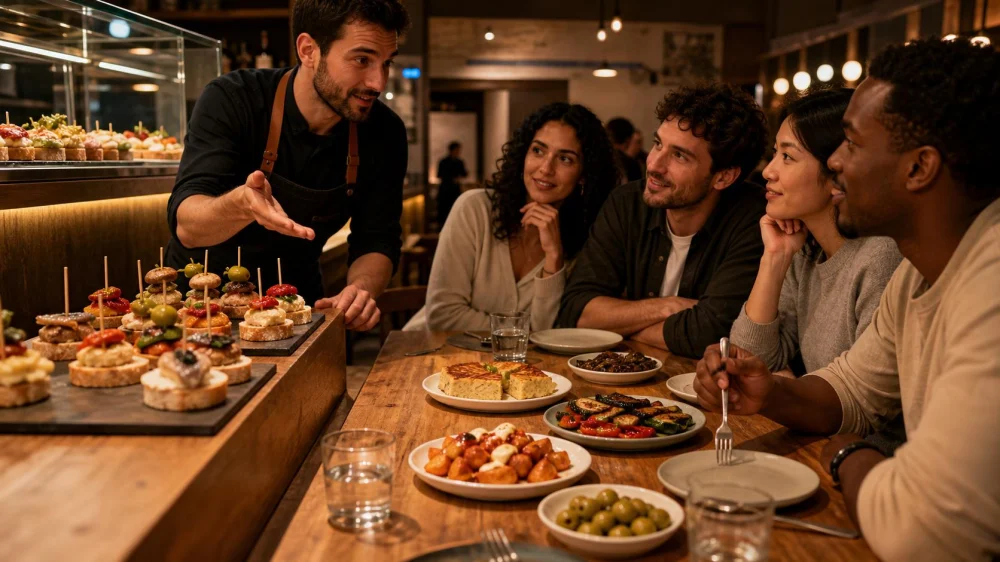 Pintxos vs Tapas: How to Order and Share Each Style