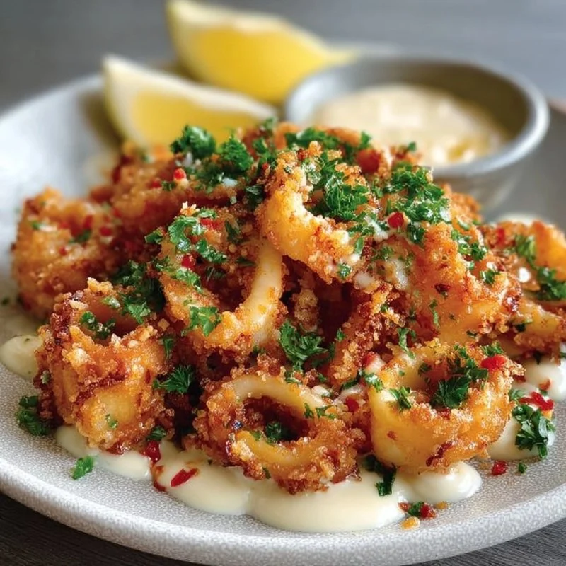 Spanish Fried Calamari with Lemon Aioli Recipe Guide