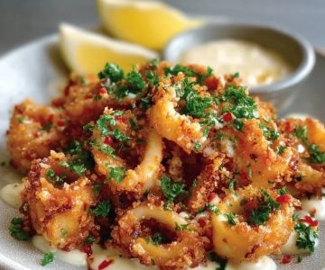 Spanish Fried Calamari with Lemon Aioli Recipe Guide