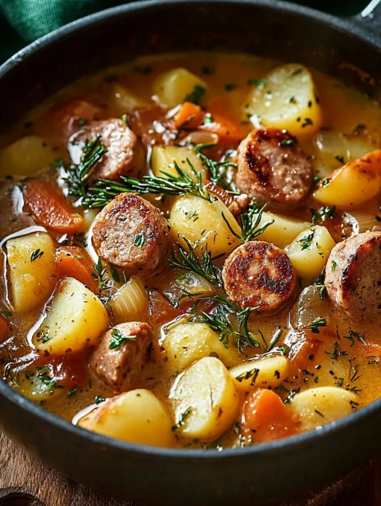 Authentic Spanish Sausage and Potato Stew Recipe with Traditional Cooking Secrets