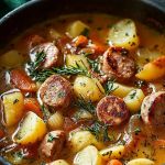 Authentic Spanish Sausage and Potato Stew Recipe with Traditional Cooking Secrets