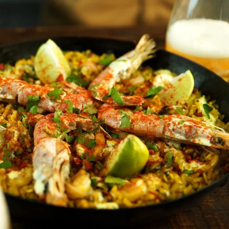 Authentic Spanish Seafood Rice with Calamari Recipe Guide