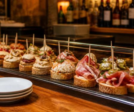 Spanish Restaurant Pintxos: Choose, Track, Share, and Settle the Bill