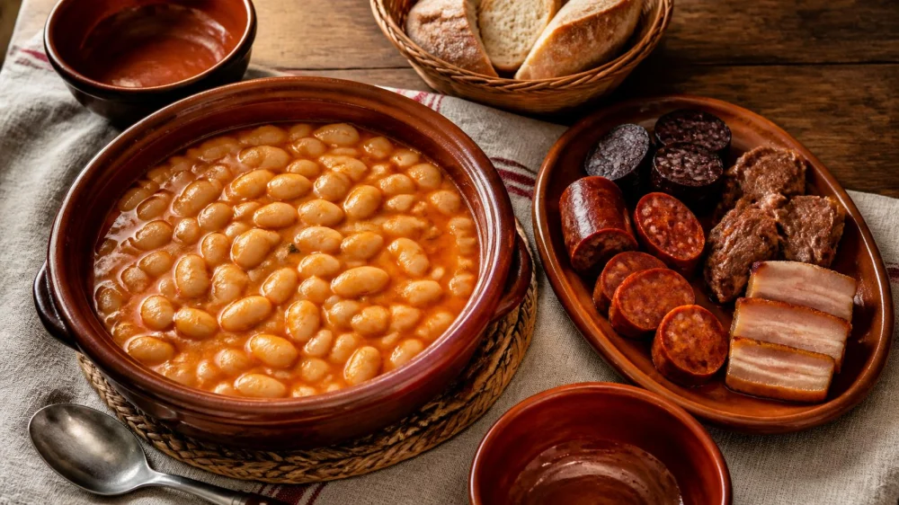 Spanish Restaurant Fabada: Beans, Meats, and Portions