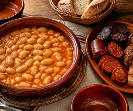 Spanish Restaurant Fabada: Beans, Meats, and Portions