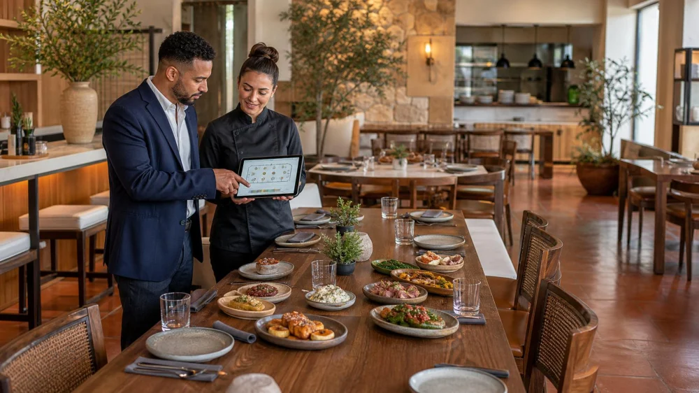 Spanish Restaurant Group Booking: Plan Sharing and Timing
