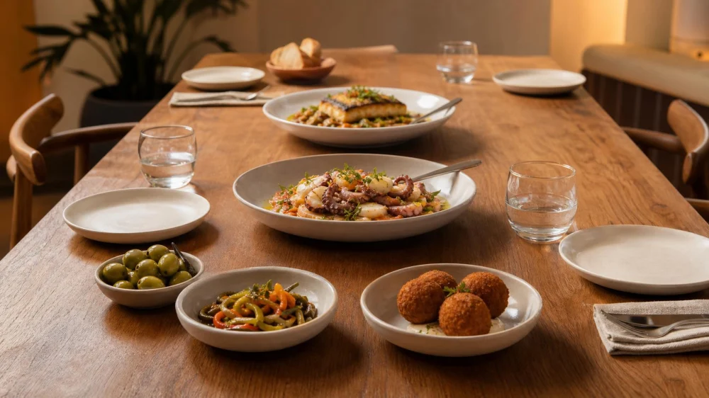 Spanish Restaurant Meal Pacing: Tapas, Raciones, and Mains