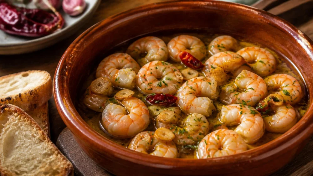 Gambas al Ajillo: Choose Garlic, Heat, Bread, and Portion