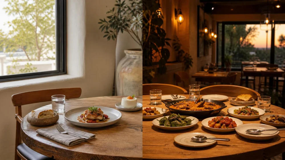 Spanish Restaurant Lunch vs Dinner: What Changes?