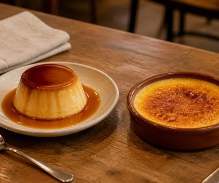 Spanish Flan vs Crema Catalana: Texture and Caramel