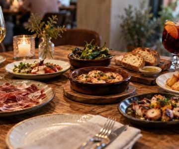 Spanish Tapas Sequence: Cold, Hot, Shared Plates, and Pace