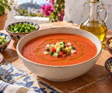 Spanish Gazpacho: Texture, Garnishes, and Temperature